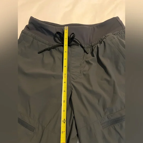 BRAND NEW 2 pairs Black and Gray Athletic Hiking Pants Joggers 5 pockets 28” - Picture 9 of 12